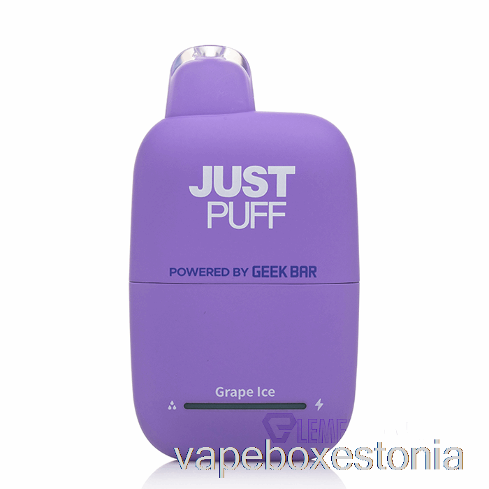 Vape Box Estonia Justpuff 6000 ühekordne Viinamarjajää